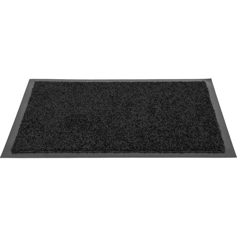 Paillasson lavable, noir, PA, L600 x l900 x P8 mm (1/5)