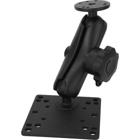 Support à double rotule et bras articulé pour tablette et sondeur de pêche, avec rotule de 1,5 pouce (taille C), pour téléphone, véhicule, bateau ou machine agricole. (1/5)