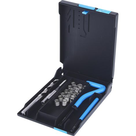 Serie di riparazione filetti in acciaio inossidabile M8x1,25x10,8mm,24 pz (1/3)