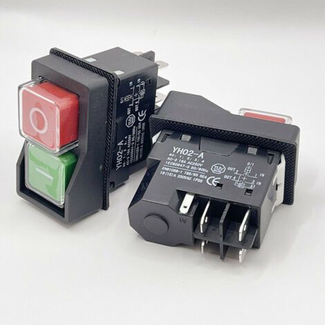 Bétonnière Électrique sur Le Commutateur Off Interrupteur électromagnétique CK21B/250V 5PIN Carburateur