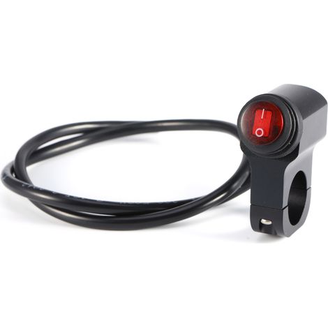 Interrupteur étanche 12V 16A pour phare de guidon de moto, antibrouillard et projecteur (1/5)