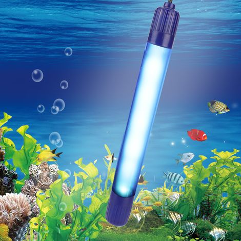 Lampe UV de nettoyage pour aquarium, élimination des algues sous-marines, lumière d'ambiance (1/5)