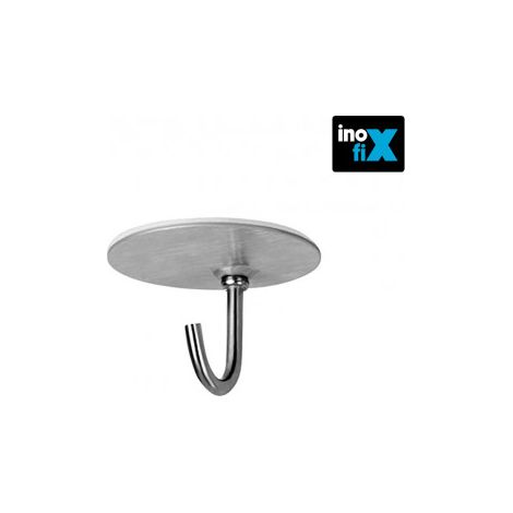 INOFIX colgador adhesivo inox. 2176-1 , Colgador pequeño de acero con gancho 2176 1. Blister 2 unidades.
- Color acero mate.
- Tamaño: 27x40mm.
- Fijación adhesiva.