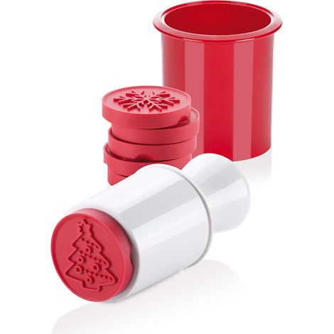 Tampon à biscuits, 6 motifs de Noël (1/2)
