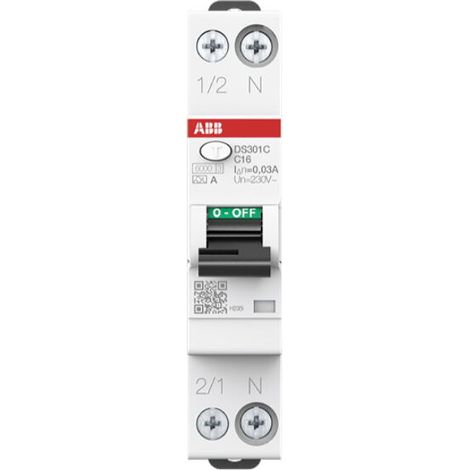 Leistungsschalter ABB ds301ca-c16/0,03 30mA 6kA
