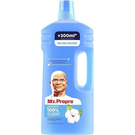 Limpiador multiusos Mr Propre multi-purpose cleaner flores algodón 1.5 kg listo para usar