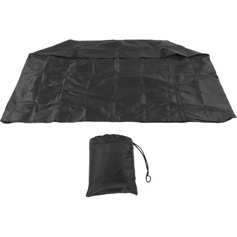 Housse de cage à oiseaux en tissu Oxford 210D noir, bonne nuit, cage à oiseaux pour perroquets, anti-poussière et imperméable pour animaux de compagnie (1/5)