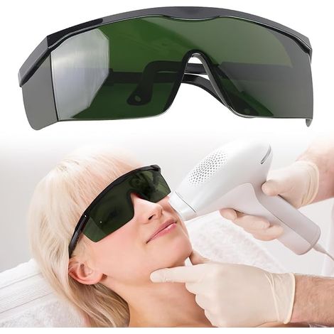 Lunettes de protection laser, lunettes IPL, 200-2000 nm, lunettes de protection infrarouges, lunettes de protection laser, lunettes laser pour l'épilation, IPL, lunettes de protection IPL, lunettes la (1/5)