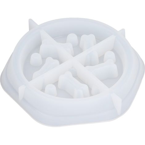 Moules en résine à faire soi-même : faciles et pratiques, durables pour la conception de motifs, moules en silicone pour vêtements, moules en silicone pour gamelles de nourriture pour chiens. (1/5)