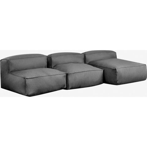 Divano chaise longue modulare di 3 pezzi Dojans SKLUM            