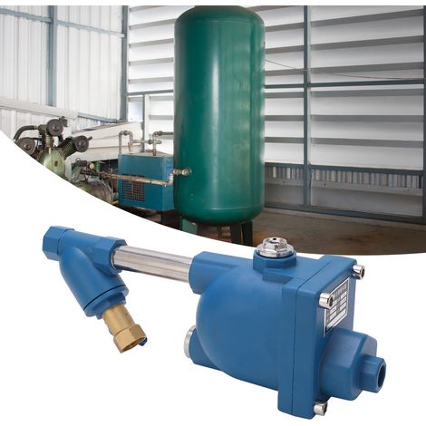 Purgeur automatique de réservoir d'air WBK-20, vanne de purge à haut débit anti-colmatage pour réservoir d'air de compresseur à vis (1/5)
