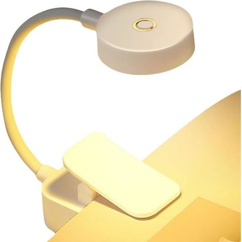 Lampe pour poissons - Lampe d'aquarium rechargeable Lampe LED à pince pour poissons Pour aquariums et algues (1/5)