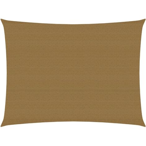 Vela in tessuto per ombrellone 160 g/m² tortora 2,5 x 4 m HDPE 020009298