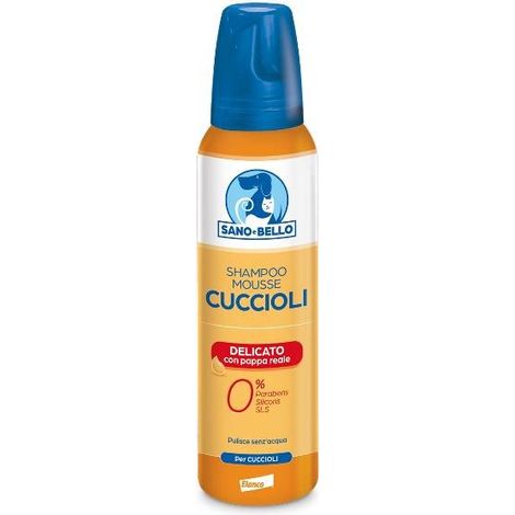 Elanco Shampoo Mousse Cani e Cuccioli  - Elanco Shampoo Mousse Cani e Cuccioli - Shampoo Mousse con Pappa Reale 300 ml (1/3)