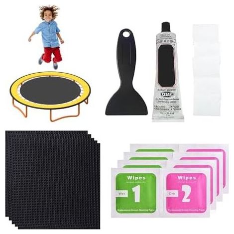 Trampolin-Reparaturset, 27-teilig – wasserdichte, selbstklebende Nylonflicken (1/5)