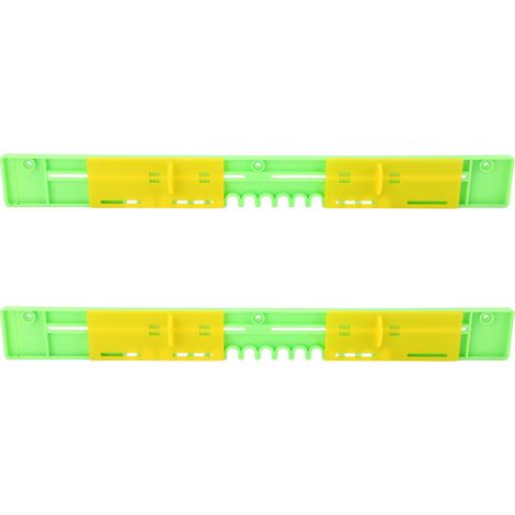 Lot de 2 grilles coulissantes pour porte de ruche, réducteur d'entrée, barrière anti-évasion, aérations de cadre, 37,5 cm / 14,8 pouces (1/5)