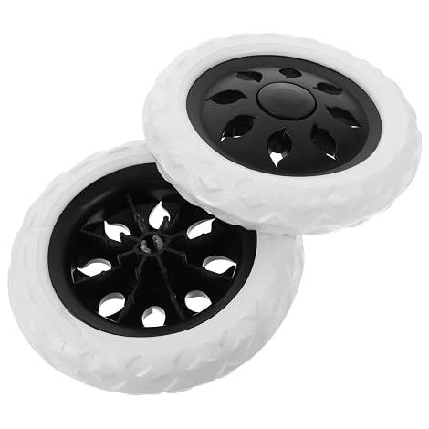 Spare Wheels for Shopping Trolley Wheels Stable Launcher Easy Installation Accessories for Carrying Heavy Loads (1/5)