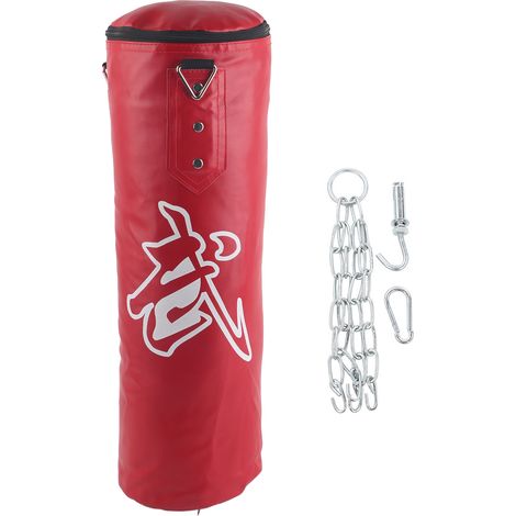 Sac de frappe vide 60 cm, toile Oxford triple épaisseur renforcée, entraînement de boxe et combat (1/5)