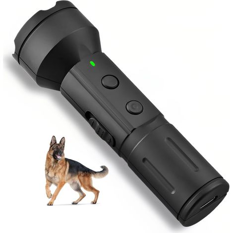 cani di taglia media e grande, per interni ed esterni, 3 frequenze regolabili, addestramento comportamentale repellente per cani di piccola taglia, antiabbaio a ultrasuoni (1/5)