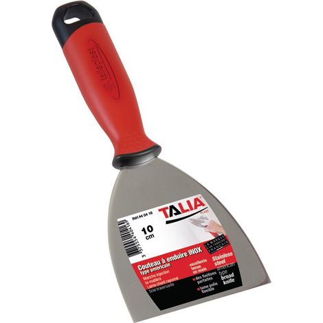 Taliaplast Cuchillo para enlucir inoxidable 100 mm