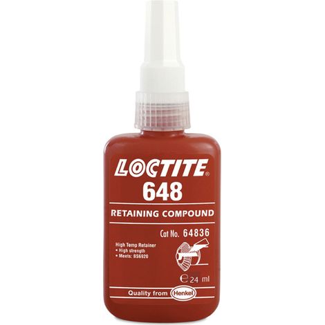 LOCTITE 648 frein filet Fort 24ml (1/2)