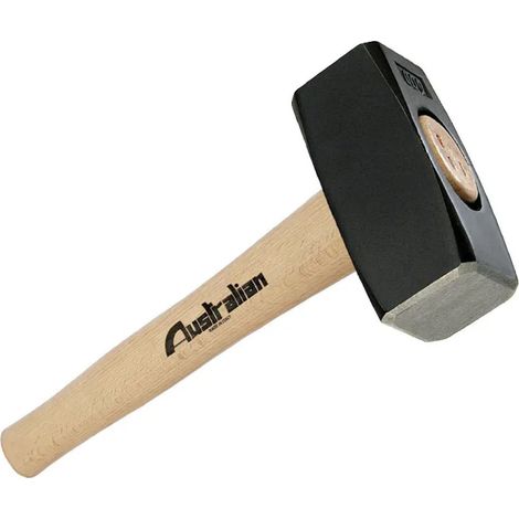 Mazzetta antisfilamento per muratori con manico 28 cm in legno -800 gr