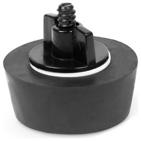 Kegel-Verschlussstopfen aus Gummimaterial 2"