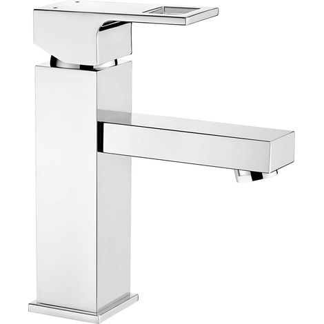 Coribi Robinet Mitigeur Carre Salle de Bain modele Madeira (1/2)