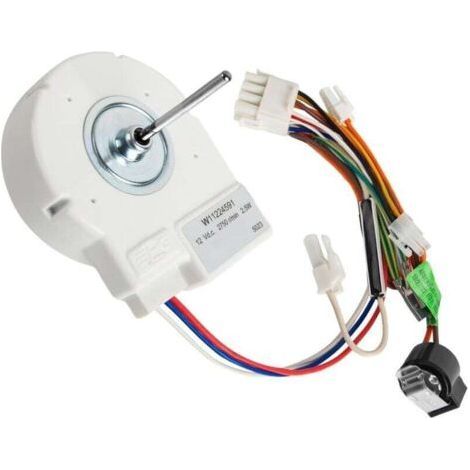 W11224591 Evaporator Fan Motor Compatible with Whirlpool KitchenAid Maytag IKEA Fridge/Freezer, Replacement Part W10728111 W10865431 W11215582 4844712 ​​AP6329809 PS12349521 (1/4)