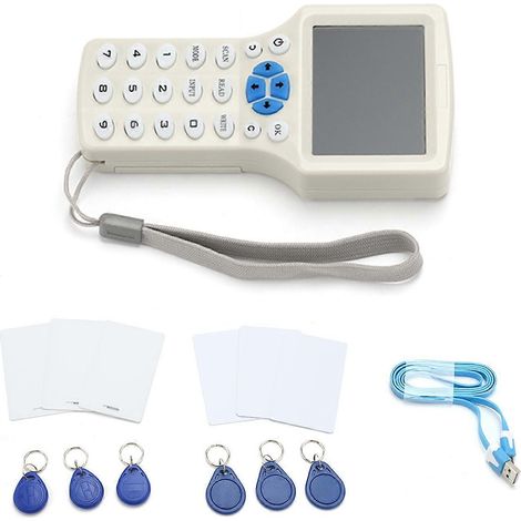 Lecteur/graveur/copieur/duplicateur de cartes à puce RFID multifréquences (anglais)