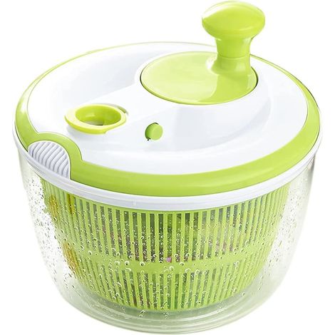 Essoreuse à salade, grand séchoir à fruits et légumes de 5 litres, facile à utiliser (1/3)