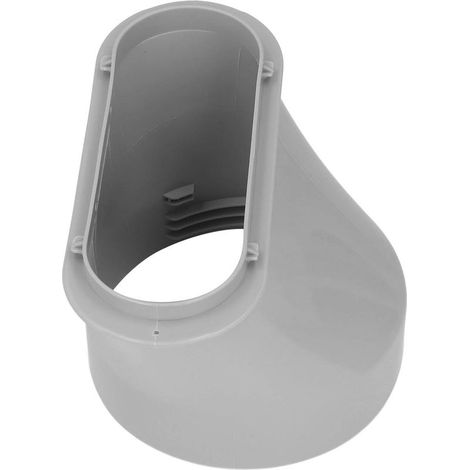 Adaptateur Universel de Tuyau de Climatisation, Embout Plat ABS de 15 cm pour Raccord de Tubes de Climatiseur (1/5)