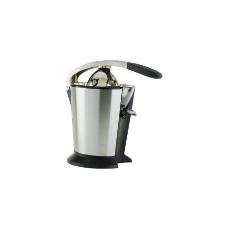 Spremiagrumi Elettrico RGV Arancia Express con Leva, Potenza 120 Watt, Design Silver