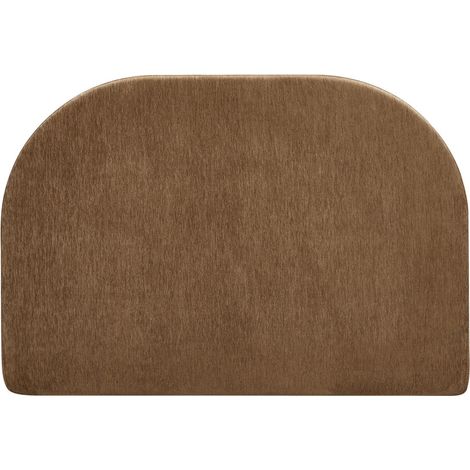 Tête de lit compressée en tissu demi-lune L 160 cm - Bronze - Wayne (1/5)