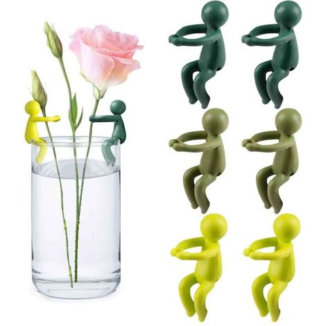 Lot de 6 supports pour boutures, tiges, germes et pousses, idéaux pour un jardin d'intérieur ou un espace de multiplication des plantes. (1/5)
