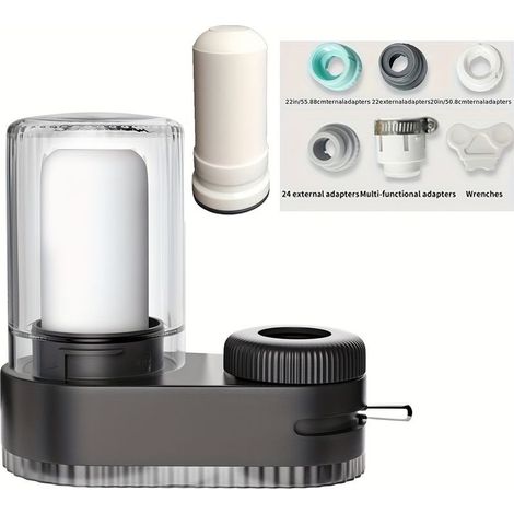 Purificateur d'eau pour robinet à installation facile (Préfiltre pour eau du robinet) – Kit de purification d'eau domestique (1/5)