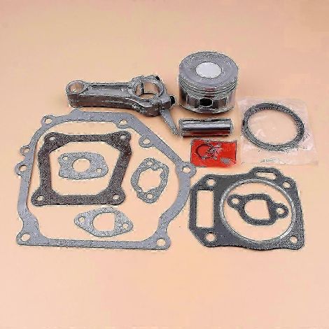 Kit complet de joints de bielle, segments de piston 68 mm et joints de culasse pour moteur à essence 4 temps Honda GX160 5,5 CV et groupe électrogène avec pompe à eau