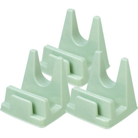 Support de couvercle en plastique antidérapant, sans perçage, facile à nettoyer, porte-couvercle pour cuisine (1/5)
