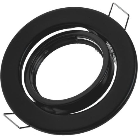 Schwarzer, beweglicher Deckenspot GU10 ID-1055 Idealed (1/3)