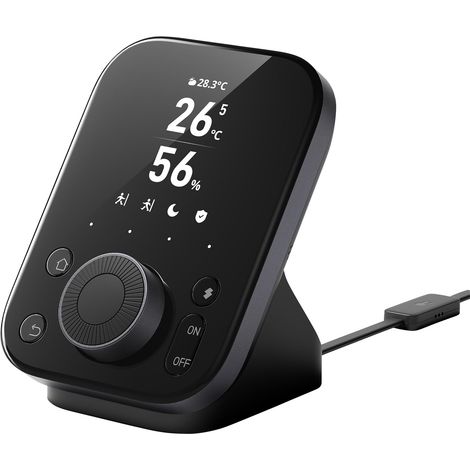 SWITCHBOT Thermo-Hygromètre WiFi, Hub 3, noir