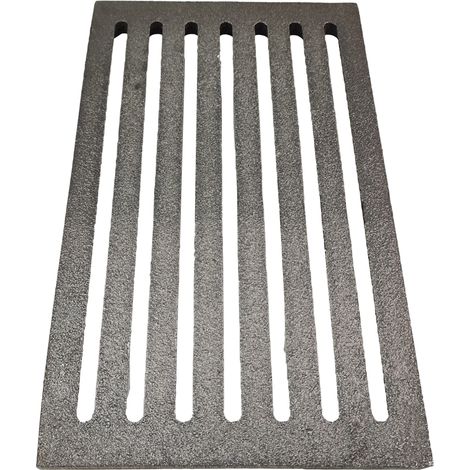 Grille à cendres B pour poêles à cheminée Magna 2 – fonte – dimensions 287 x 170 x 30 mm – montage ultra-rapide – usage universel – Kaminxpert