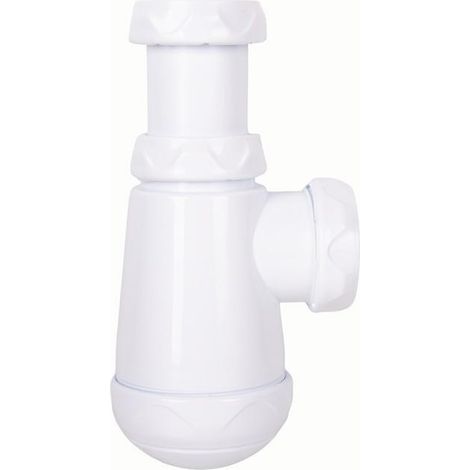Sifón de botella con salida Ø32 mm y racor 1 1/4-1 1/2 (1/5)