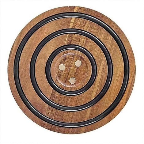 Support Magnétique pour Casserole, Dessous de Plat Magique en Bois, Manchons Isolants Aimantés (1/5)
