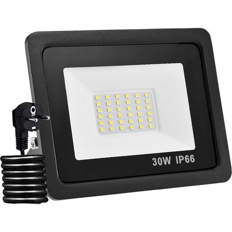 30W Câble de 3 m de lumière de projecteur avec prise Cool Light pour l'extérieur (Norme européenne) (1/5)