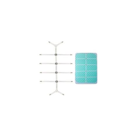 (Blanc) Tendeur de Drap Ajustable Compatible avec Tous Les Matelas, Évite Le Glissement et Les Plis (1/5)
