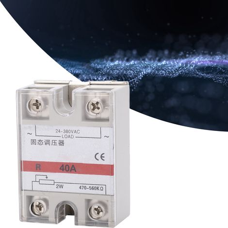 40-A-Halbleiter-Spannungsregler (SSVR) – Wechselspannungsregelung über Widerstand – 24–380 V Wechselspannungsregelung (1/5)