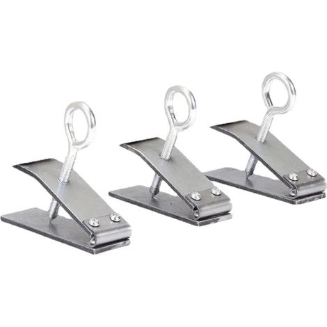 Dispositif de levage de carreaux 1/3 pièces Localisateur de carreaux muraux à réglage en hauteur Outil de maçonnerie Aide au levage et au nivellement des carreaux Fonctionnement simple(Silver 3pcs (1/5)