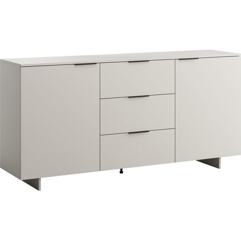 Cómoda Flotei 101 , Con cajones y puertas, Número de cajones: 0, 90x180x42cm