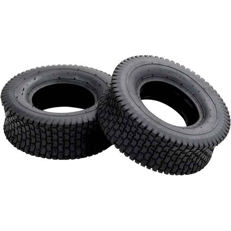 Wheelbarrow Tyres 2 pcs 13x5.00-6 4PR Rubber vidaXL