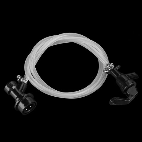 Kit de distribution de bière 100 cm avec robinet pique-nique et raccord à bille pour fût de bière (1/5)